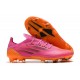 adidas X Speedflow.1 FG Bota Rosa Naranja