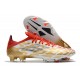 adidas X Speedflow.1 FG Bota Oro Blanco Rojo