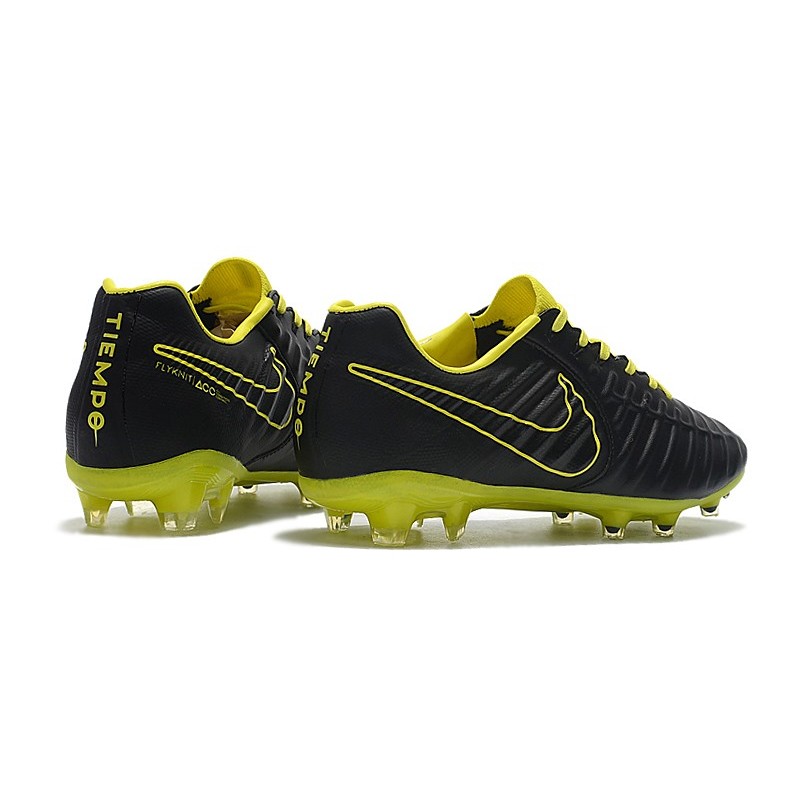 Bota de f tbol Nike Tiempo Legend 7 Elite FG Negro Amarillo