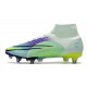 Nike Mercurial Superfly 8 Elite SG Pro Dream Speed Barely Verde Volt Morado Eléctrico