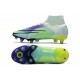 Nike Mercurial Superfly 8 Elite SG Pro Dream Speed Barely Verde Volt Morado Eléctrico