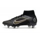 Nike MercuriaNike Mercurial Superfly 8 Elite SG Pro Negro Dorado Metalizado Plateado Metalizadol Superfly 8 Elite SG Pro