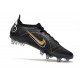 Nike Mercurial Vapor XIV Elite SG Pro AC Negro Dorado Metalizado Plateado Metalizado