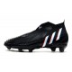 Zapatillas adidas Predator Edge+ FG Negro Blanco Rojo