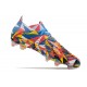 adidas Predator Edge.1 FG Low Cut Geometric Bright Azul Team Amarillo Rojo Solar