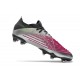 adidas Predator Edge.1 FG Low Cut Plata Negro Rosa