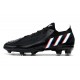 adidas Predator Edge.1 FG Low Cut Negro Blanco Rojo