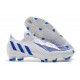 adidas Predator Edge.1 FG Low Cut Blanco Hi-res Azul