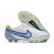 Bota Nike Tiempo Legend IX Elite FG Blanco Azul