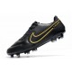 Bota Nike Tiempo Legend IX Elite FG Negro Gris Metálico Antracita