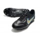 Bota Nike Tiempo Legend IX Elite FG Negro Oro Azul