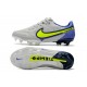 Bota Nike Tiempo Legend IX Elite FG Gris Niebla Volt Zafiro