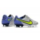 Bota Nike Tiempo Legend IX Elite FG Gris Niebla Volt Zafiro