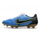 Bota Nike Tiempo Legend IX Elite FG Azul Negro