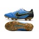 Bota Nike Tiempo Legend IX Elite FG Azul Negro