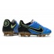 Bota Nike Tiempo Legend IX Elite FG Azul Negro