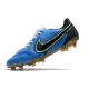 Bota Nike Tiempo Legend IX Elite FG Azul Negro