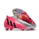 Zapatillas adidas Predator Edge+ FG Solar Rosa Negro Blanco