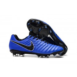 Bota de fútbol Nike Tiempo Legend 7 Elite FG - Azul Negro