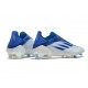 Zapatillas de Fútbol adidas X Speedflow+ FG Blanco Legacy Indigo Sky Rush