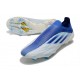 Zapatillas de Fútbol adidas X Speedflow+ FG Blanco Legacy Indigo Sky Rush