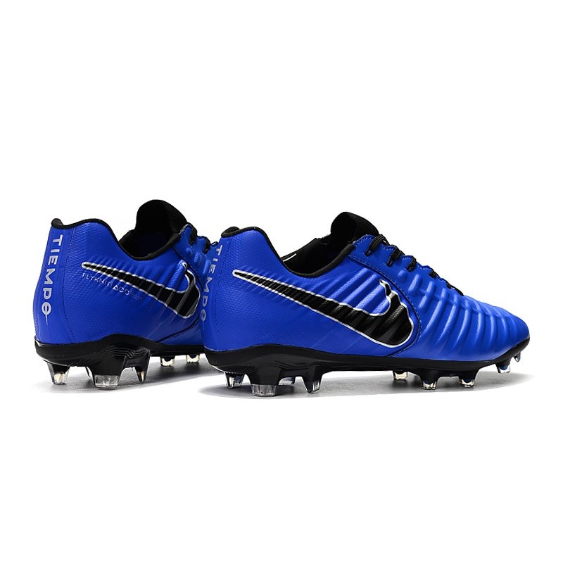 campana Bombero sobras Bota de fútbol Nike Tiempo Legend 7 Elite FG - Azul Negro