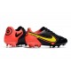 Bota Nike Tiempo Legend IX Elite FG Negro Amarillo Rojo