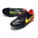 Bota Nike Tiempo Legend IX Elite FG Negro Amarillo Rojo