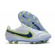 Bota Nike Tiempo Legend IX Elite FG Blanco Azul