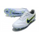 Bota Nike Tiempo Legend IX Elite FG Blanco Azul