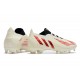 adidas Predator Edge.1 FG Low Cut Off Blanco Rojo Dorado Metálico