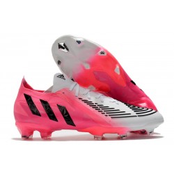 adidas Predator Edge.1 FG Low Cut LZ+ Solar Rosa Negro Blanco